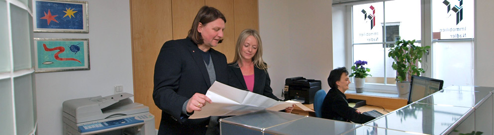 Immobilien Nadler. Immobilienbüro in der Hauptstraße in Herzogenaurach